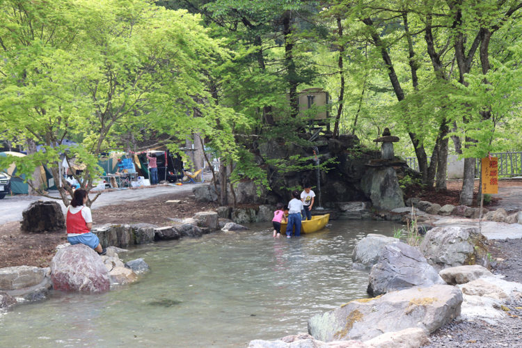 場 元 オート 水 の キャンプ